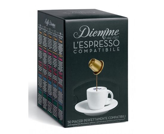 Кофе в капсулах L`espresso Spirito del Salvador, 50 капсул (для Nespresso), Diemme, фото 1