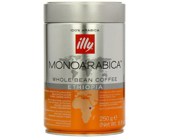 Кофе в зернах МОНОАРАБИКА - Эфиопия, 250 г, Illy, фото 1