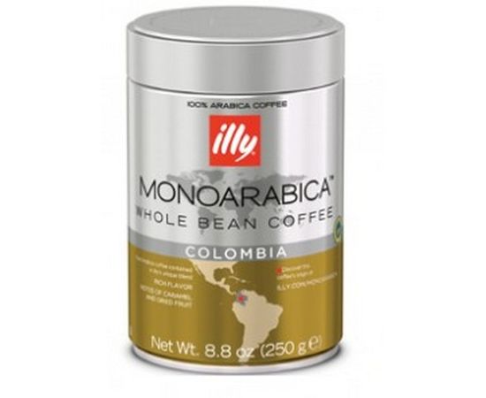 Кофе в зернах МОНОАРАБИКА - Колумбия, 250 г, Illy, фото 1