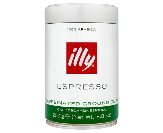 Кофе в зернах без кофеина, 250 г, Illy, фото 1