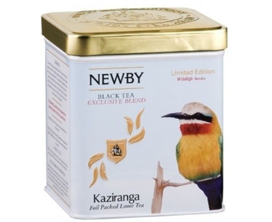 Чай черный КАЗИРАНГА WILD LIFE, ж/б 125 г, Newby, фото 1