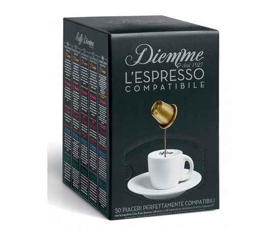 Кофе в капсулах L`espresso Spirito Della Tanzania, 50 капсул (для Nespresso), Diemme, фото 1
