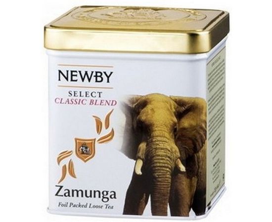 Чай черный ЗАМУНГА WILD LIFE, ж/б 125 г, Newby, фото 1