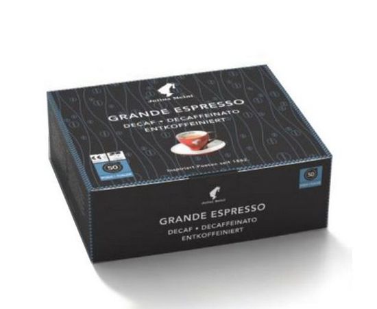 Кофе в чалдах Grand Espresso без кофеина, 7.3 г х 50 шт., Julius Meinl, фото 1