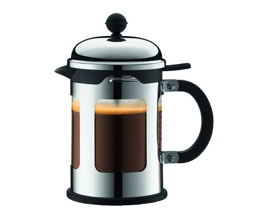 Кофейник с прессом Chambord, 500 мл, хром, Bodum, фото 1