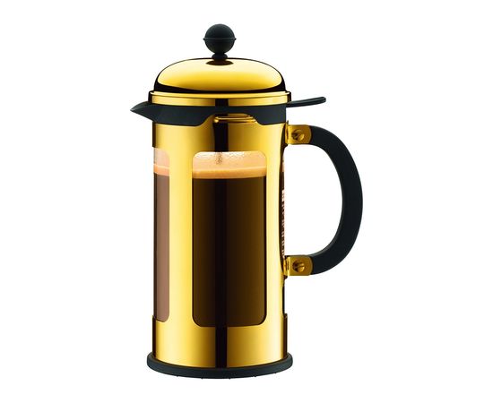 Кофейник  с прессом Chambord, 1 л, золотистый, Bodum, фото 1