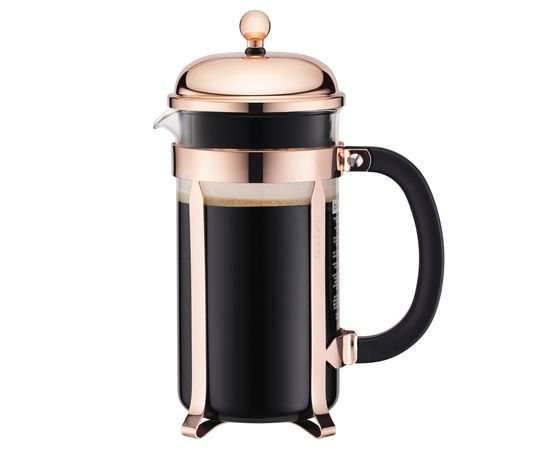 Кофейник с прессом Chambord, 1 л, медь, Bodum, фото 1