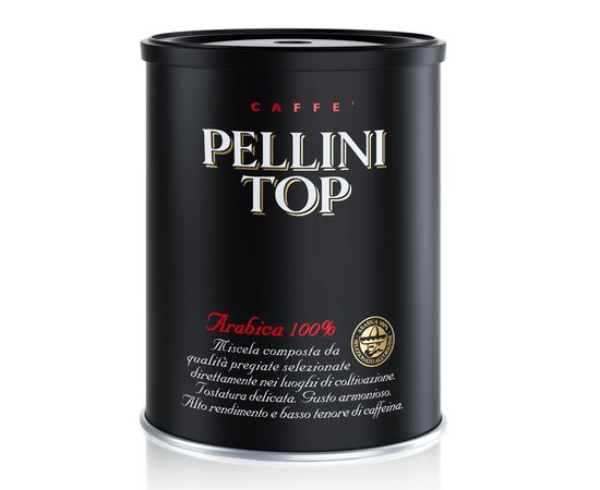 Кофе молотый TOP, 100% Арабика, 250 г, Pellini, фото 1