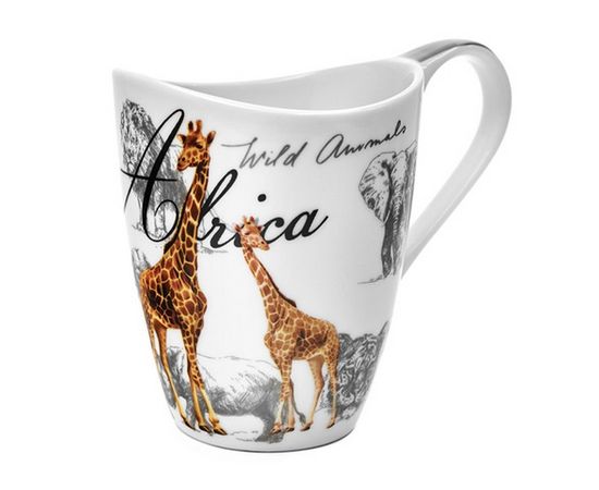 Кружка Giraffe, 420 мл, фарфор, Walmer, фото 1