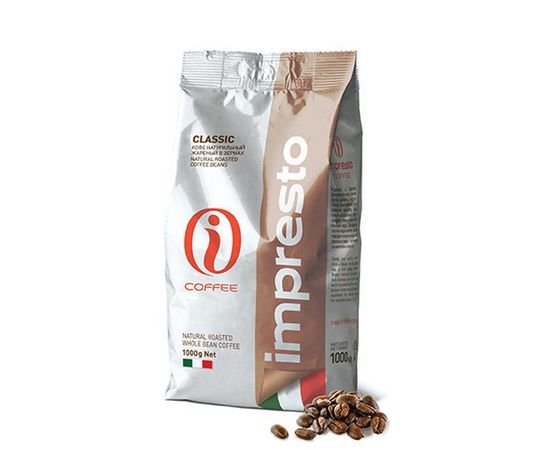 Кофе в зернах Classic Italy, 1 кг, Impresto, фото 1