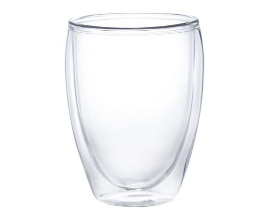 Набор термобокалов King, 2 шт., 350 мл, прозрачные, Walmer, фото 1