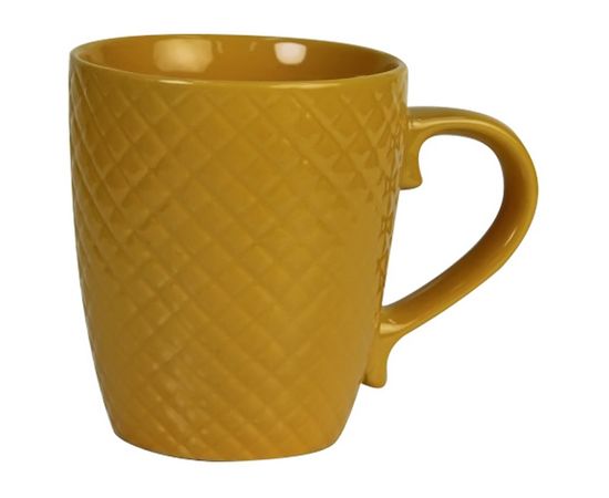 Кружка Amber, 350 мл, желтая, керамика, Walmer, фото 1