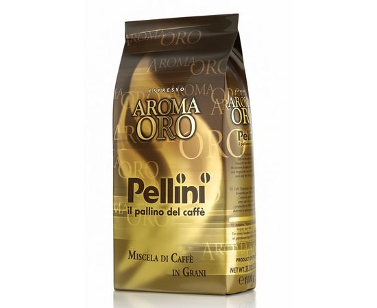Кофе в зернах AROMA ORO 90% Арабика / 10% Робуста, 1 кг, Pellini, фото 1