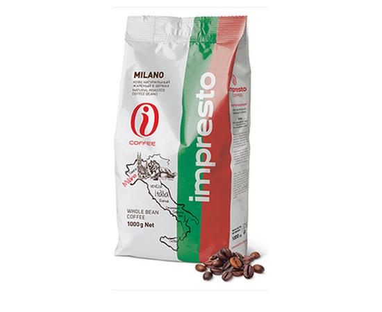 Кофе в зернах Milano, 1 кг, Impresto, фото 1