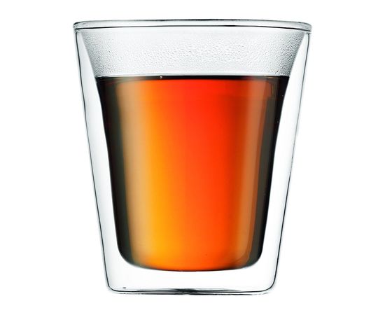 Набор термобокалов Canteen, 200 мл, 2 шт., стекло/силикон, Bodum, фото 1