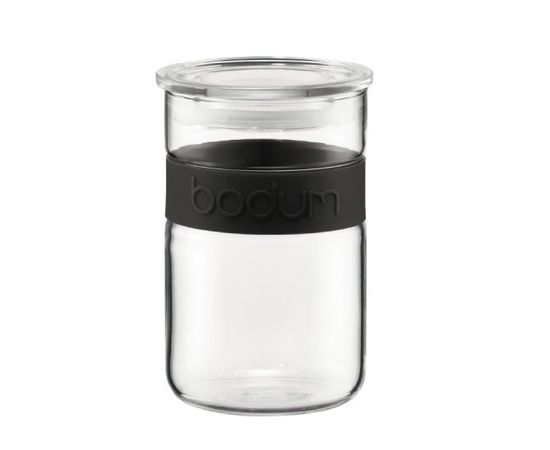 Банка для хранения Presso, 600 мл, черная, Bodum, фото 1