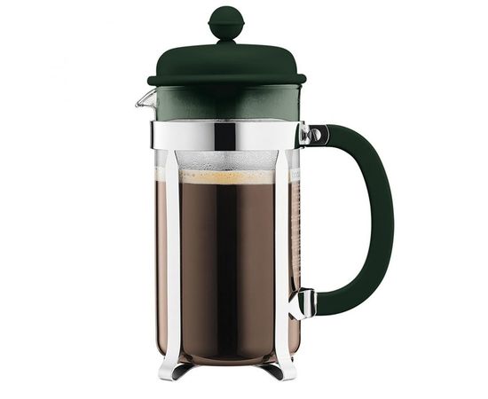 Кофейник с прессом Caffettiera, 1 л, темно-зелёный, Bodum, фото 1