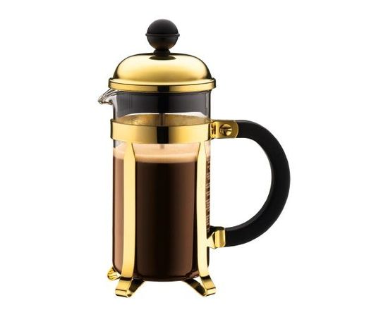 Кофейник с прессом CHAMBORD, 350 мл, золото, Bodum, фото 1