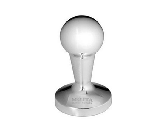 Темпер алюминиевый полированный, плоский, ручка шар, 58 мм, Motta, фото 1