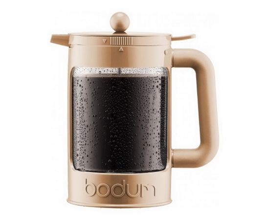 Кофейник для приготовления холодного кофе Ice Bean, 1.5 л, кремовый, Bodum, фото 1