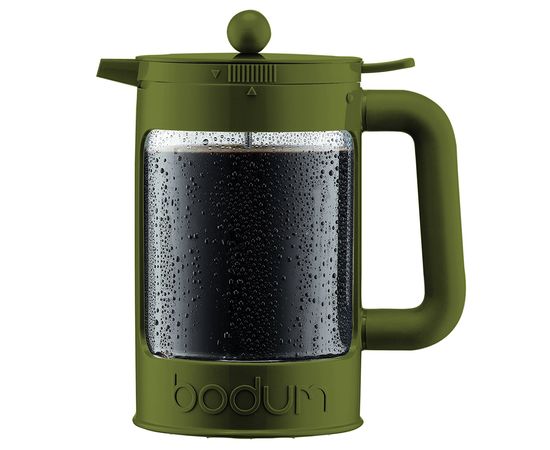 Кофейник для приготовления холодного кофе Ice Bean, 1.5 л, светло-зелёный, Bodum, фото 1