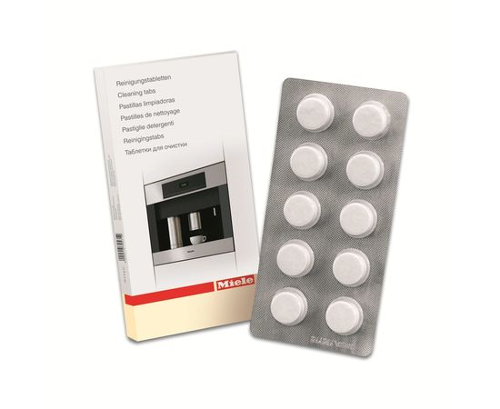 Таблетки для очистки от кофейных масел для кофемашин (10 шт), Miele, фото 1