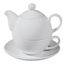 Чайный набор «Эгоист», белый, фаянс, фото 1